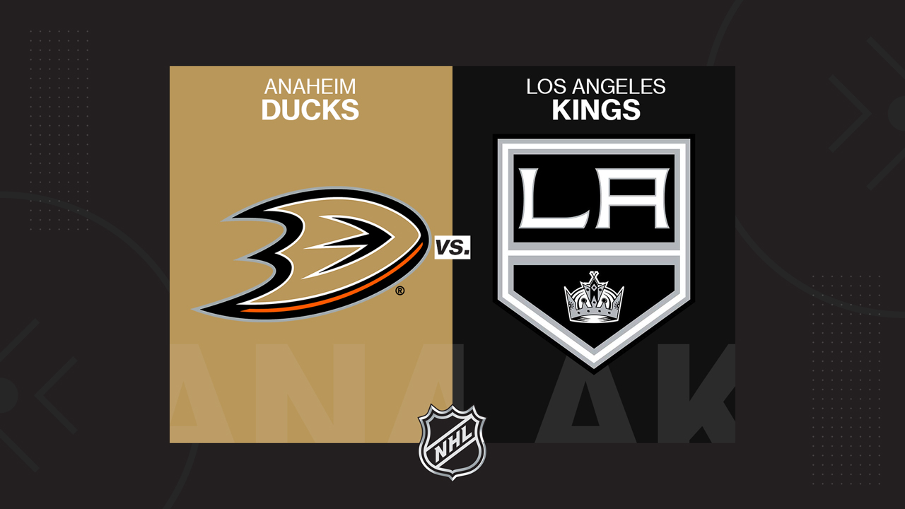 Anaheim Ducks vs Los Angeles Kings poster