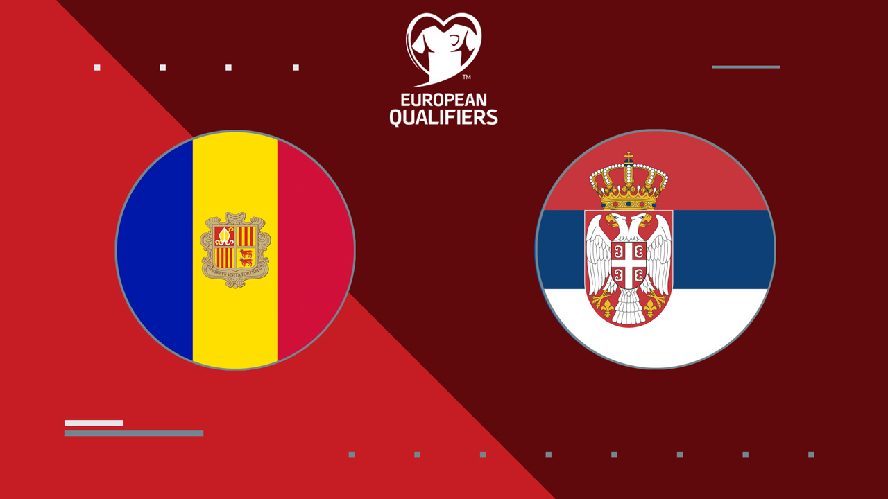 Andorra vs Serbia poster Andorra vs Serbia poster