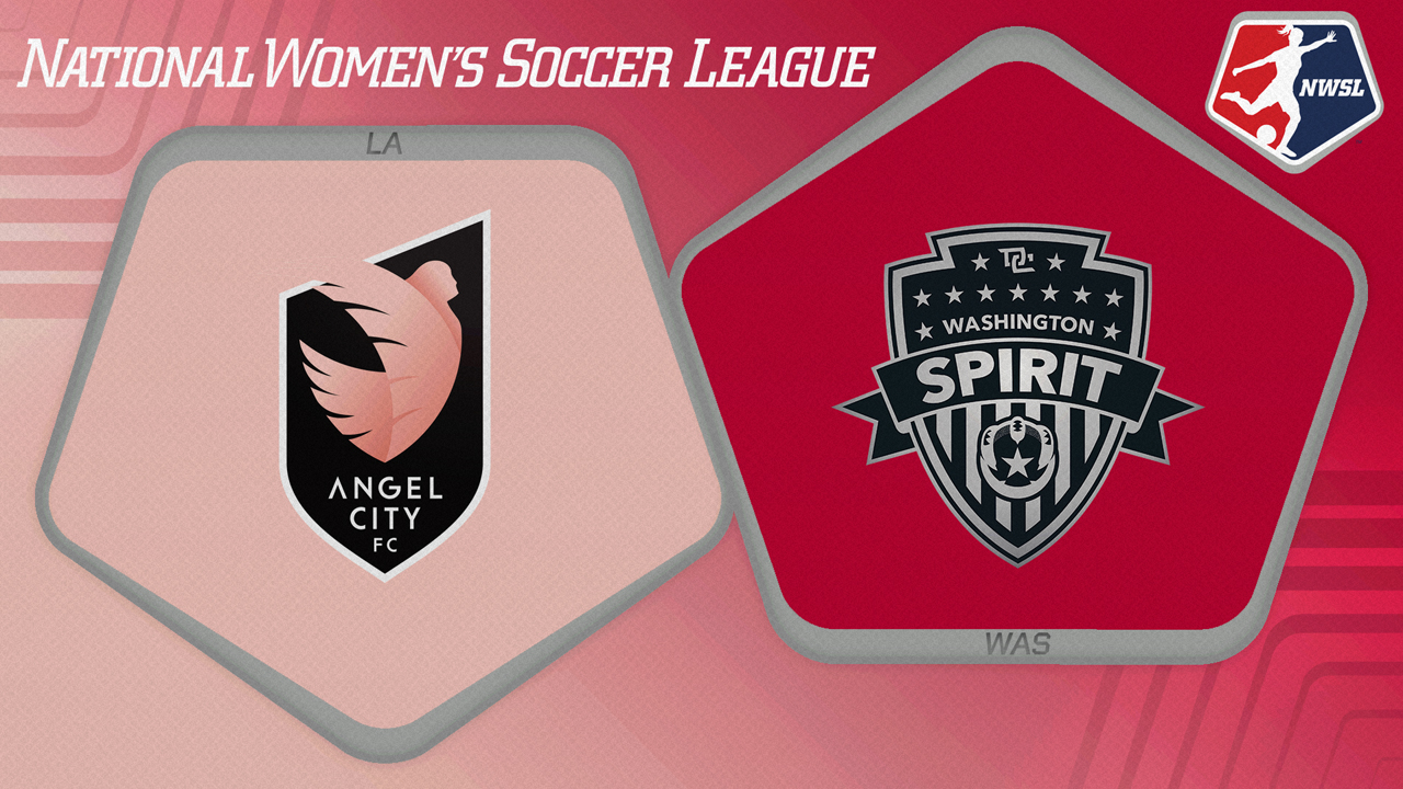 Angel City vs Washington Spirit poster