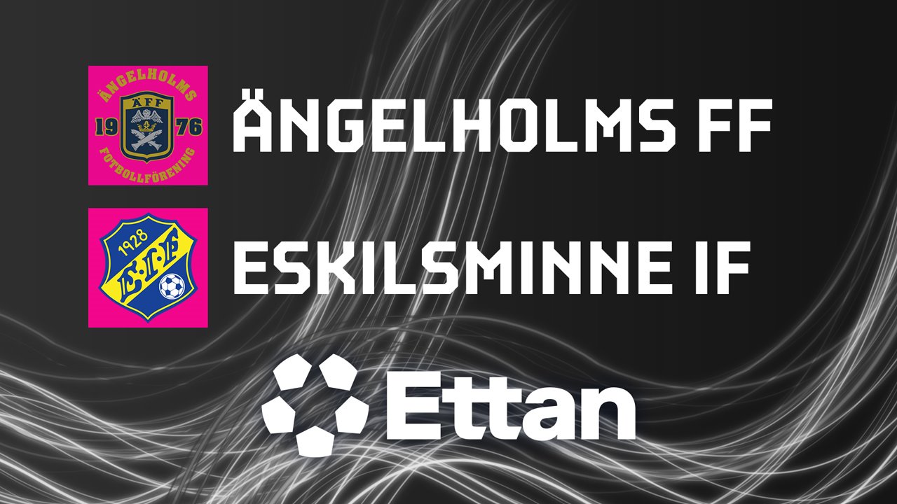 Angelholm vs Eskilsminne IF poster