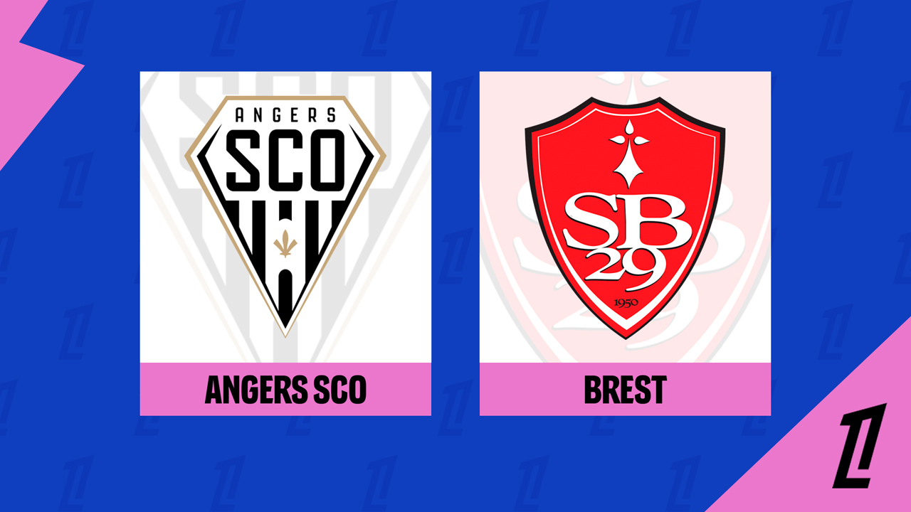 Angers vs Brest poster Angers vs Brest poster