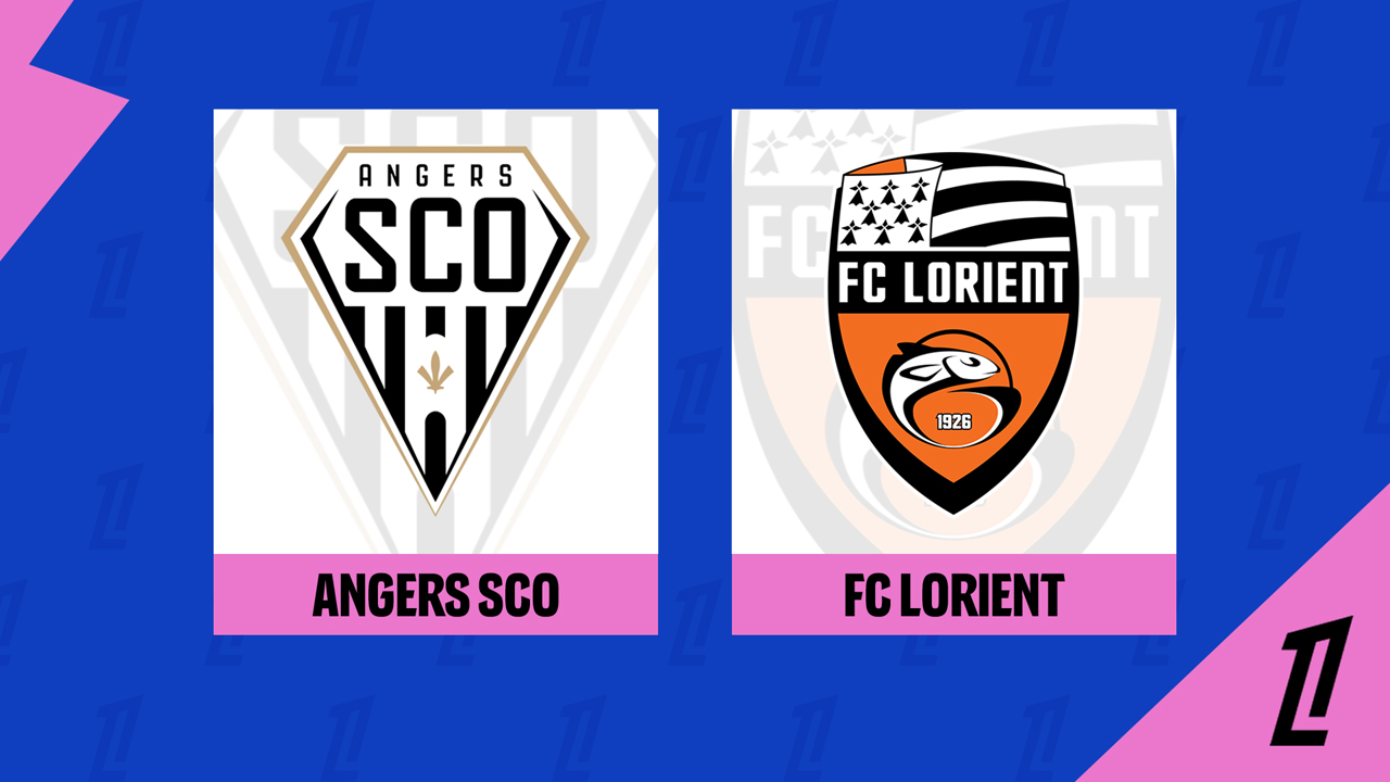 Angers vs Lorient poster