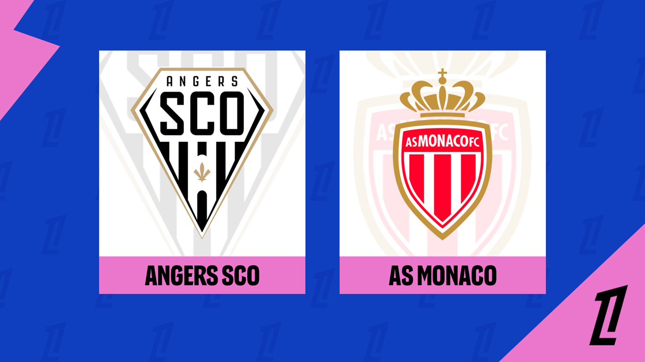 Angers vs Monaco poster