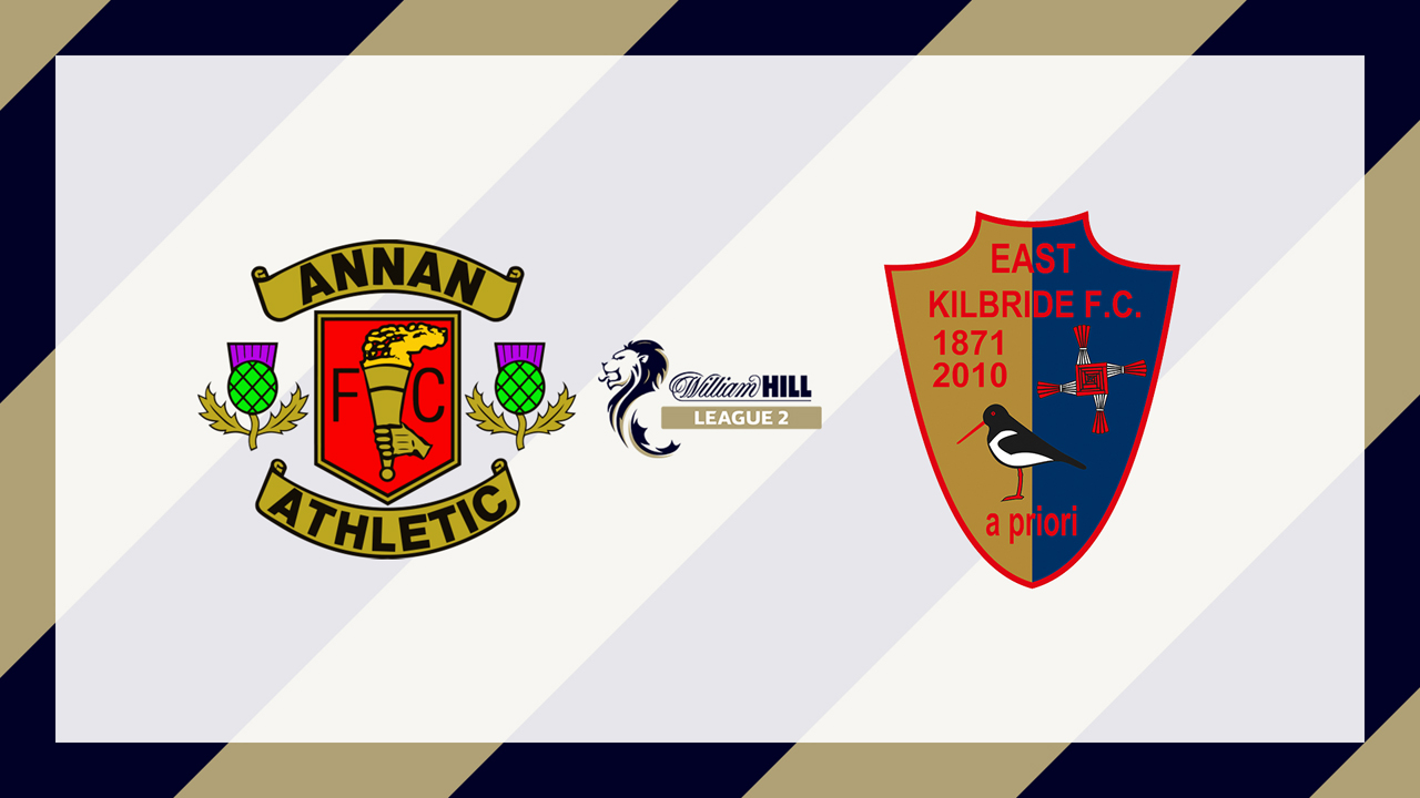 Annan Athletic vs East Kilbride poster Annan Athletic vs East Kilbride poster