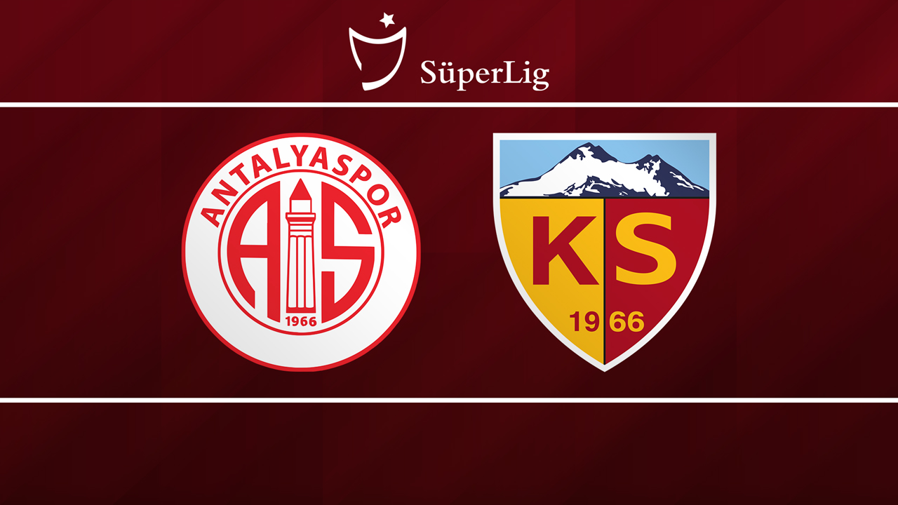 Antalyaspor vs Kayserispor poster