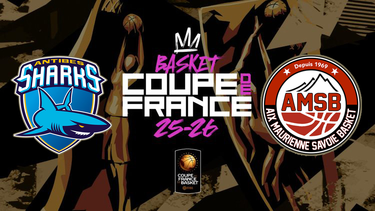 Antibes Sharks vs AMSB poster