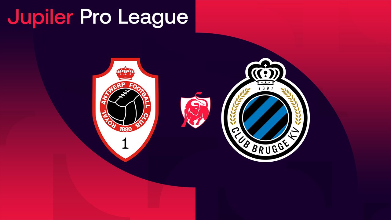 Antwerp vs Club Brugge poster