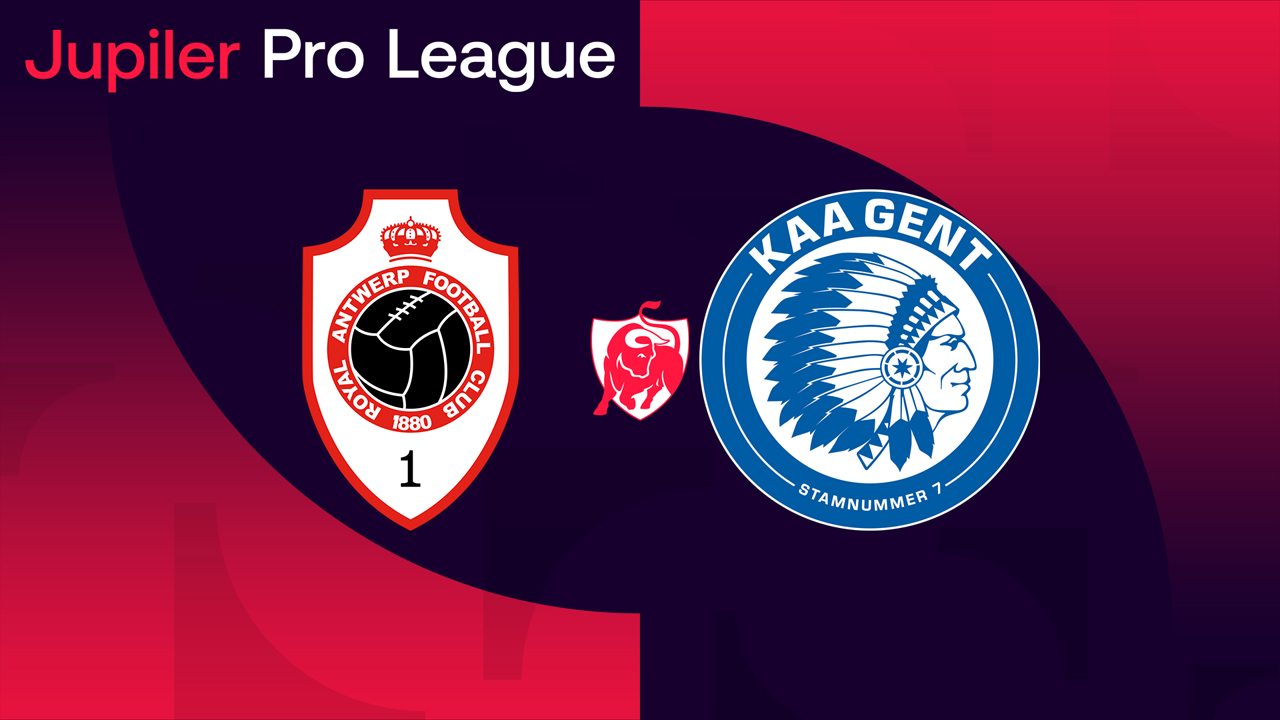 Antwerp vs Gent poster Antwerp vs Gent poster