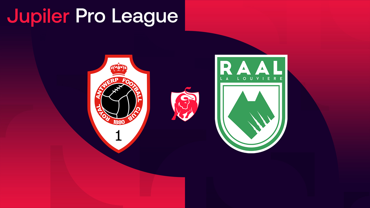 Antwerp vs RAAL La Louvière poster