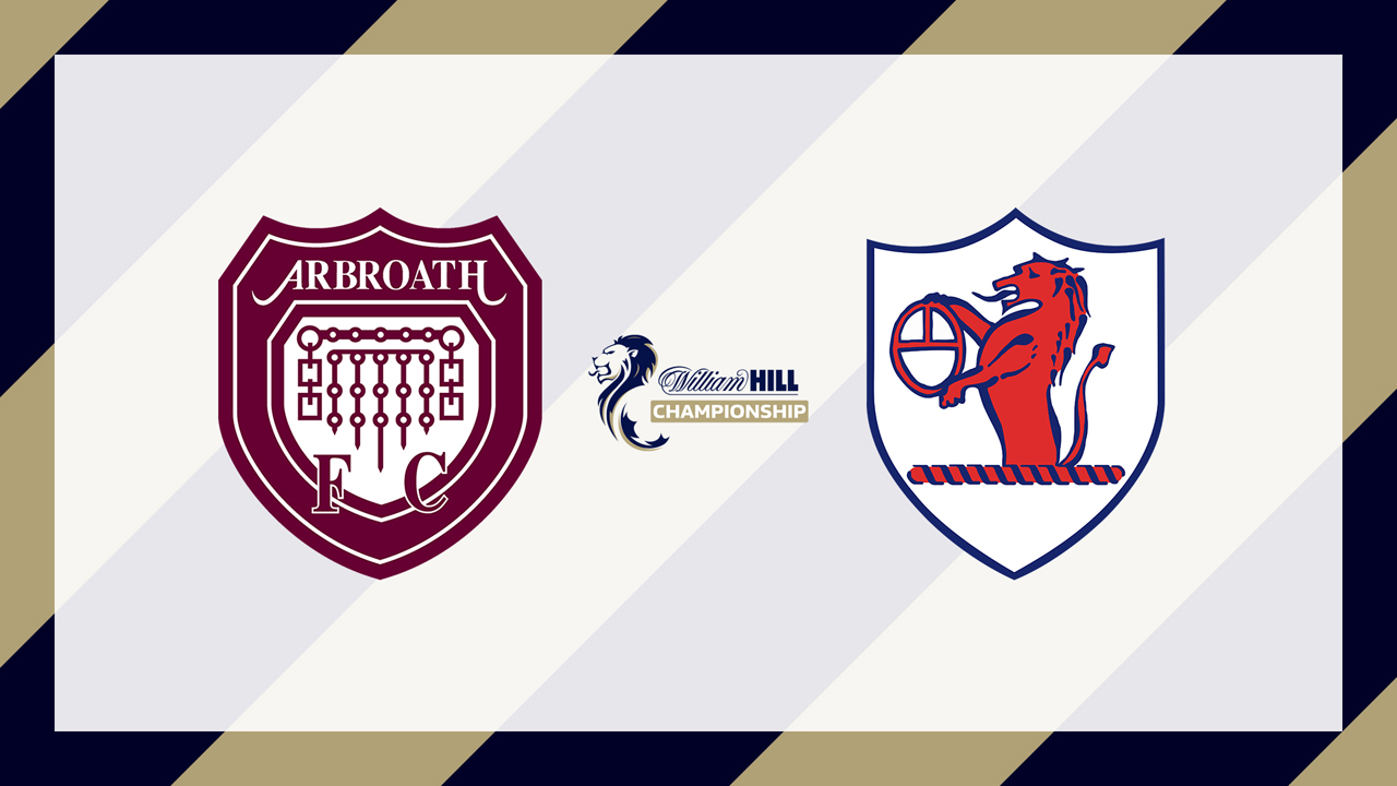 Arbroath vs Raith Rovers poster Arbroath vs Raith Rovers poster