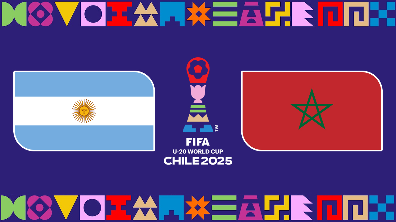 Argentina U20 vs Morocco U20 poster Argentina U20 vs Morocco U20 poster
