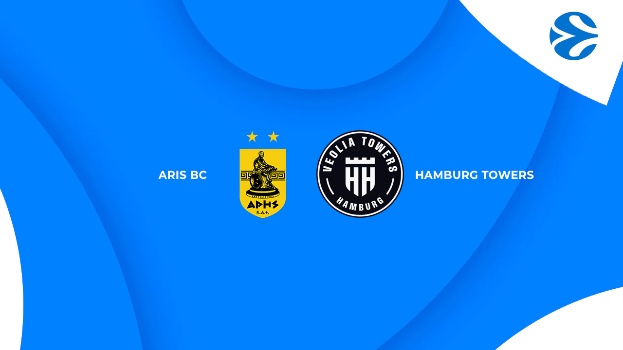 Aris BC vs Hamburg Towers poster Aris BC vs Hamburg Towers poster