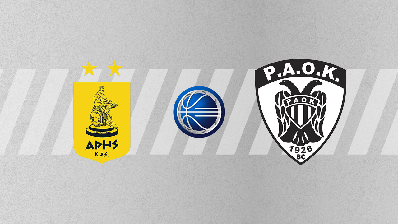 Aris BC vs PAOK BC poster