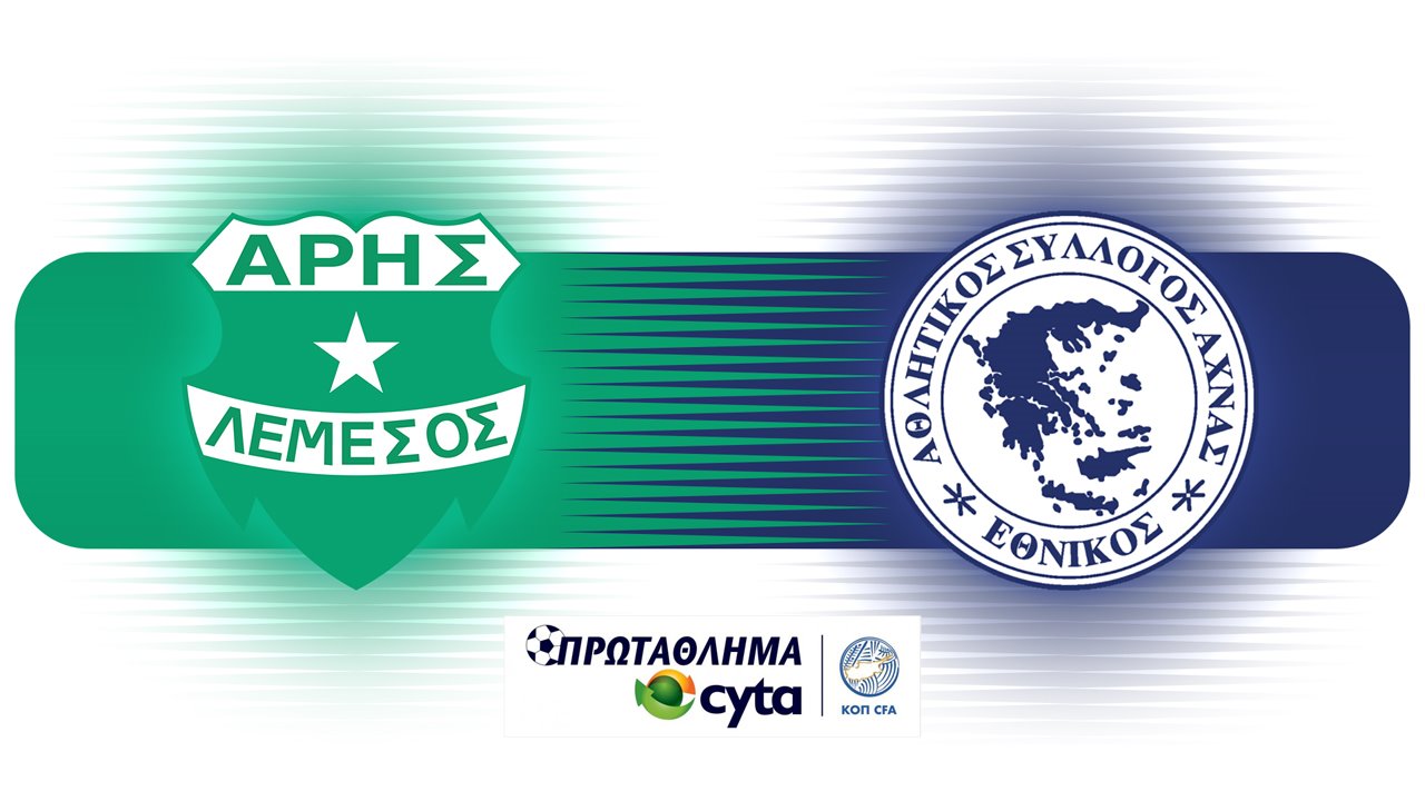Aris Limassol vs Ethnikos Achna poster Aris Limassol vs Ethnikos Achna poster