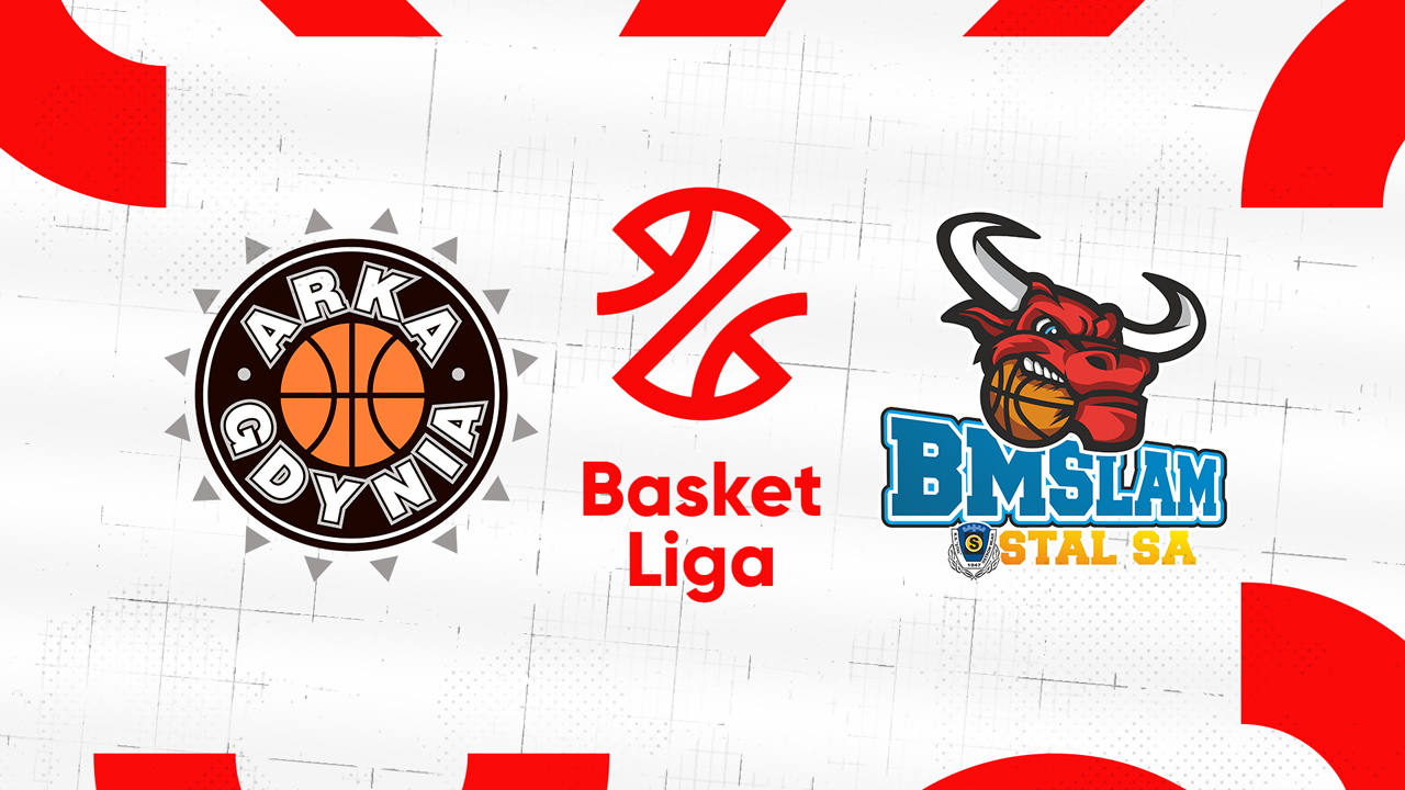 Arka Gdynia Basketball vs Stal Ostrów Wielkopolski poster