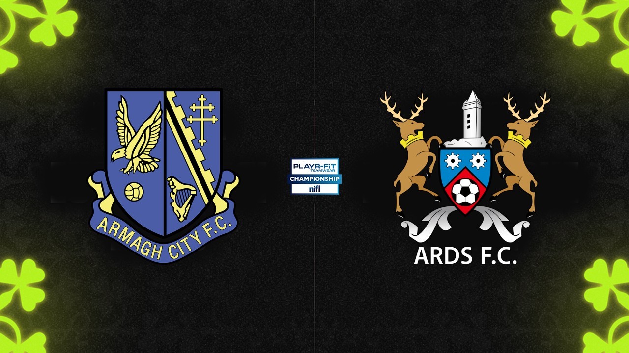 Armagh City vs Ards poster