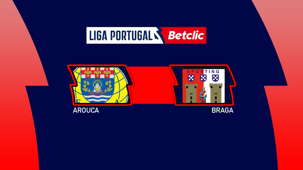 Arouca vs Braga poster