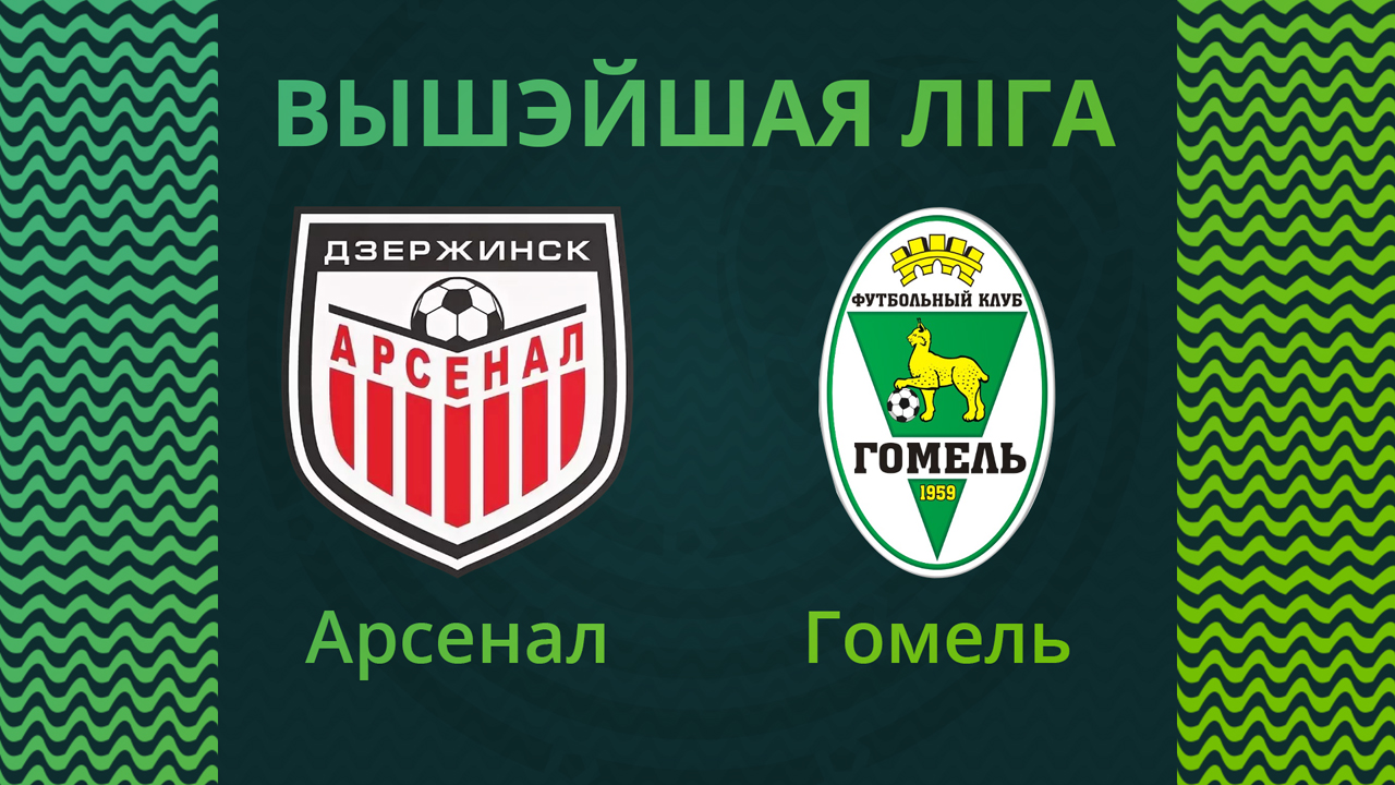 Arsenal Dzerzhinsk vs Gomel poster