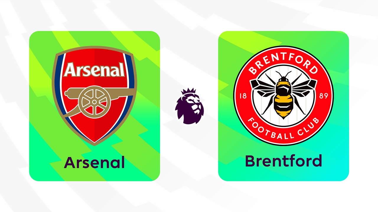 Arsenal vs Brentford poster