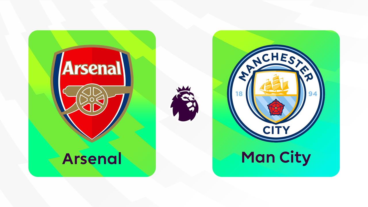 Arsenal vs Manchester City poster