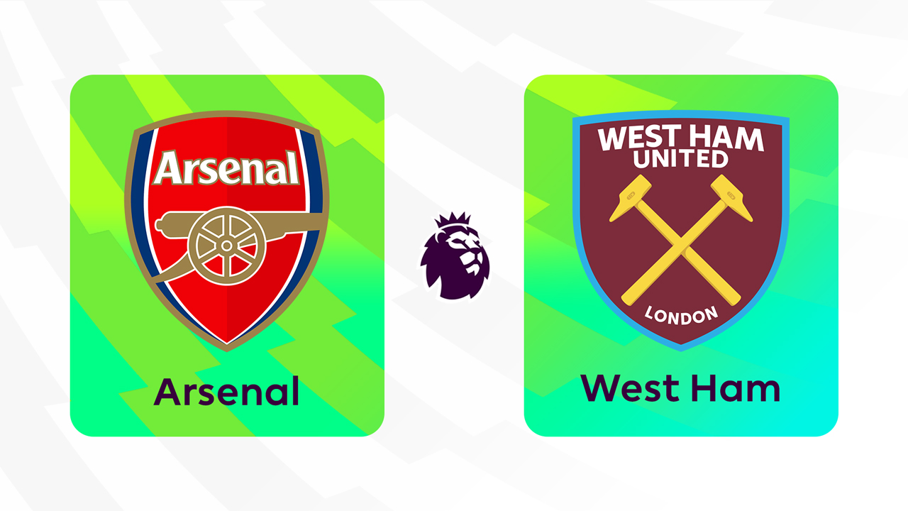 Arsenal vs West Ham United poster