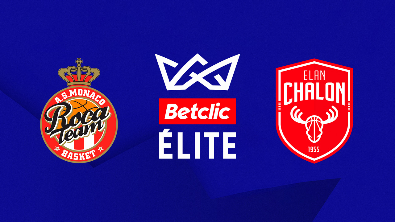 AS Monaco Basket vs Élan Chalon poster AS Monaco Basket vs Élan Chalon poster