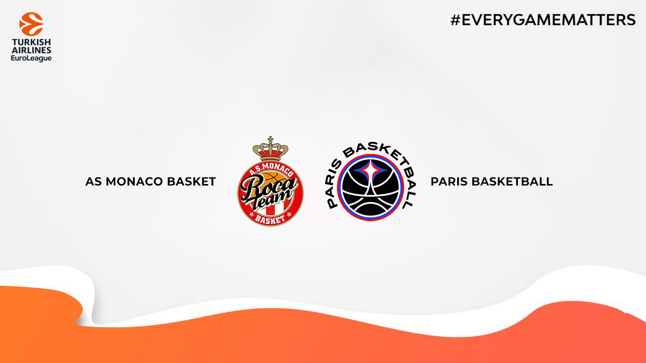 AS Monaco Basket vs Paris Basketball poster