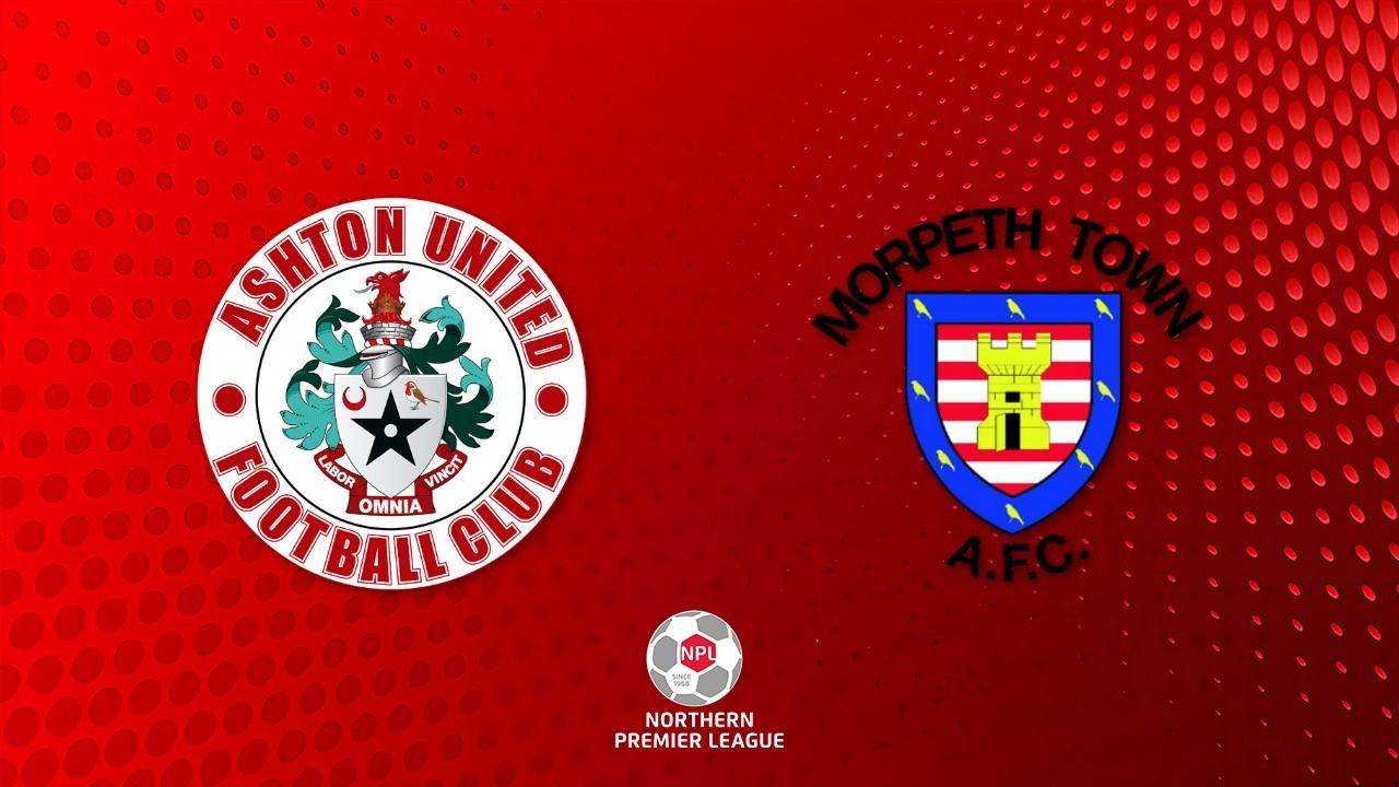 Ashton United vs Morpeth Town poster
