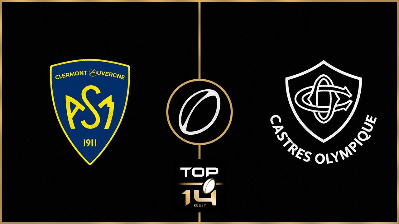 ASM Clermont Auvergne vs Castres Olympique poster