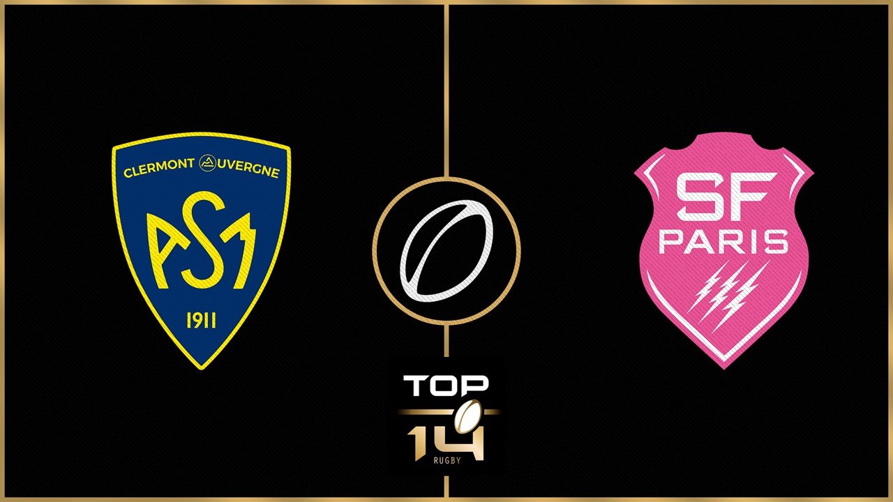 ASM Clermont Auvergne vs Stade Français Paris poster