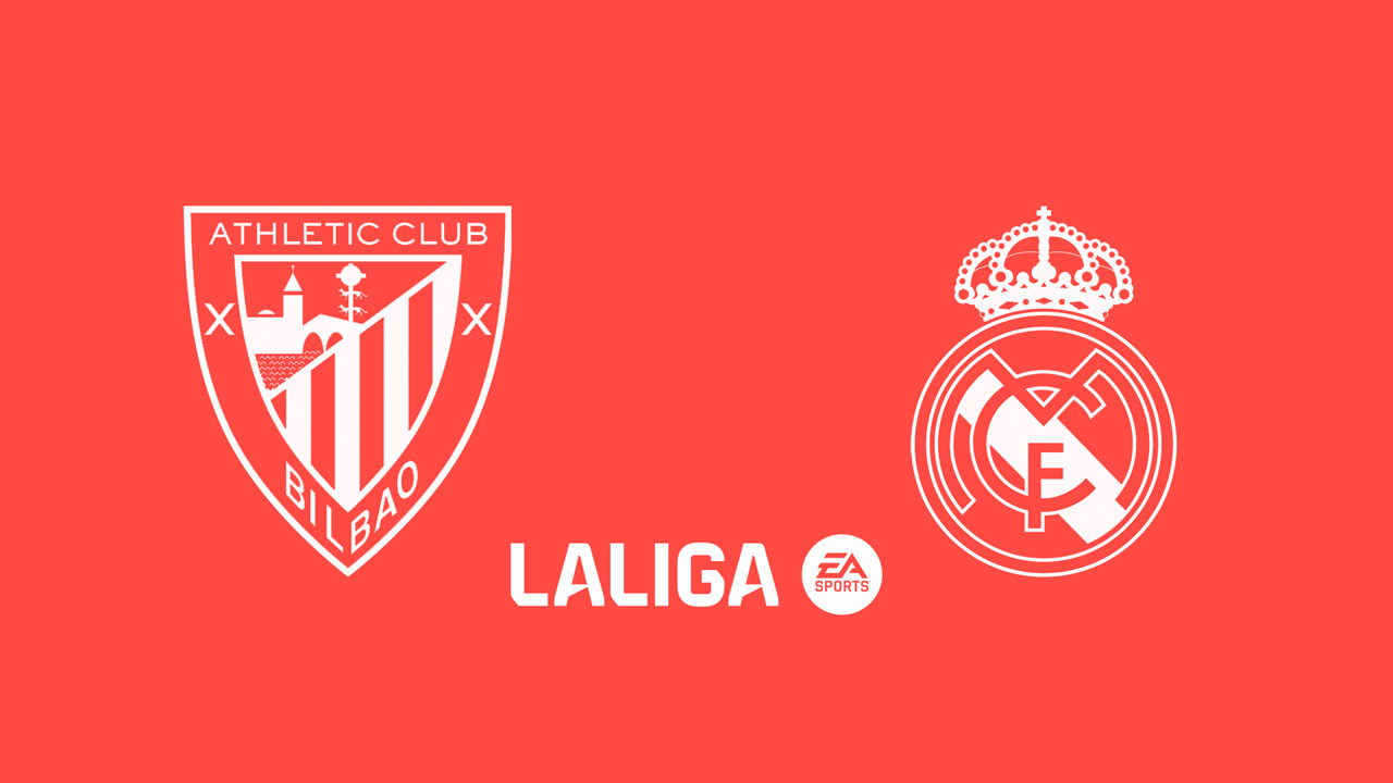 Athletic Bilbao vs Real Madrid poster