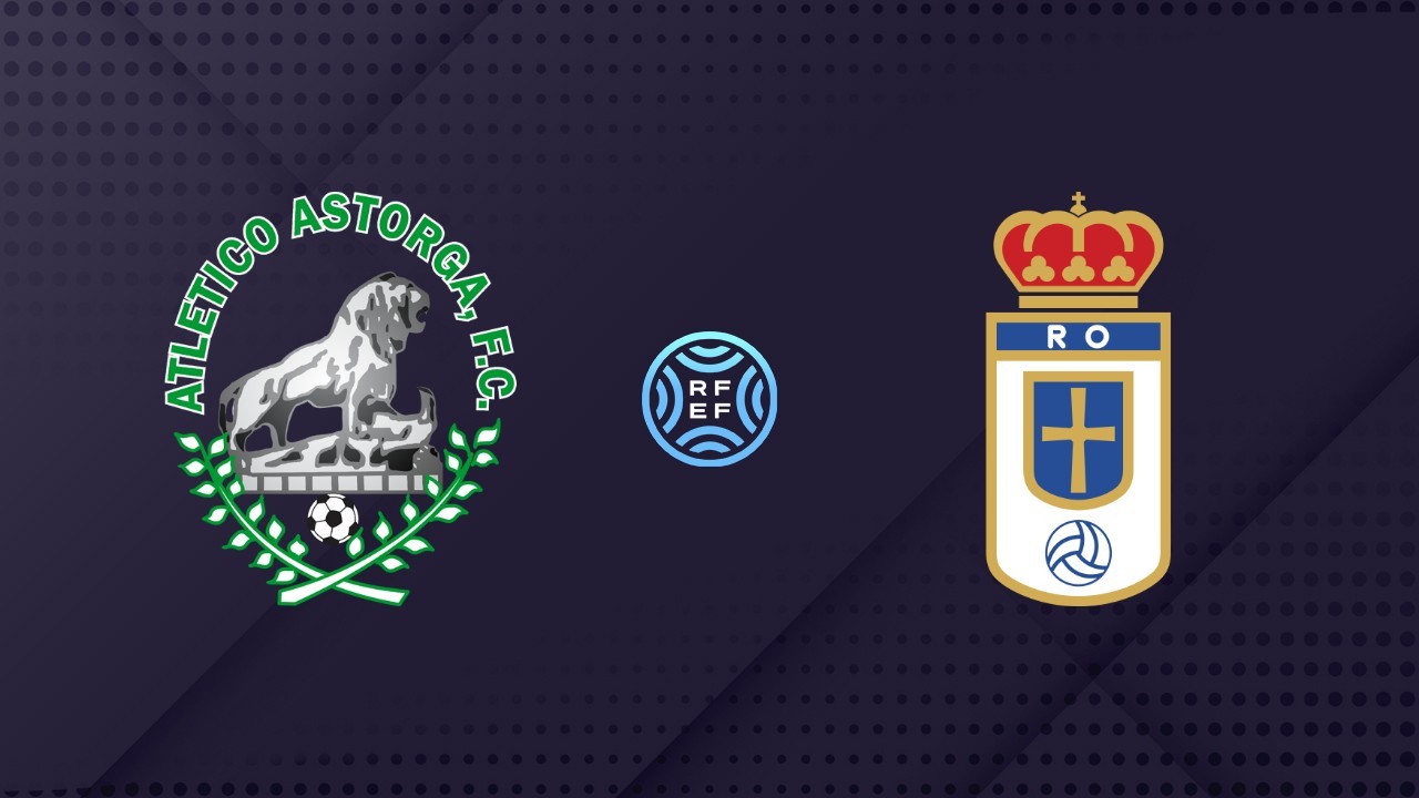 Atlético Astorga vs Real Oviedo Vetusta poster Atlético Astorga vs Real Oviedo Vetusta poster