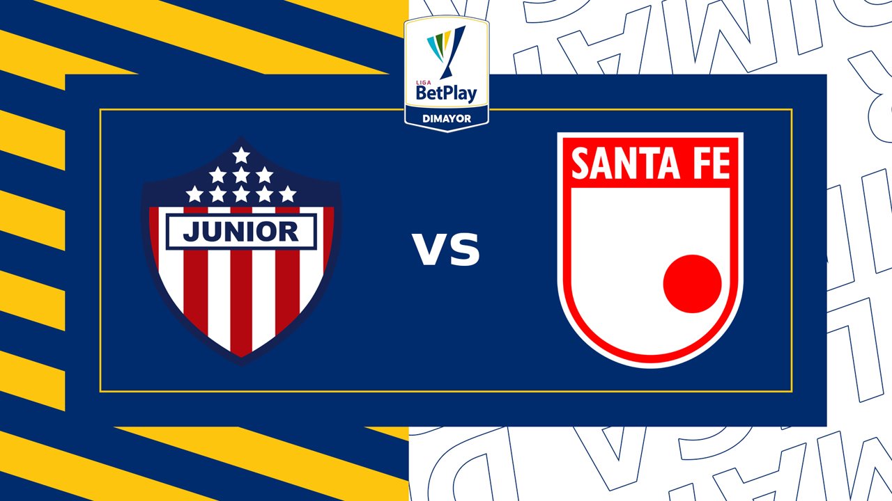 Atlético Junior vs Independiente Santa Fe poster