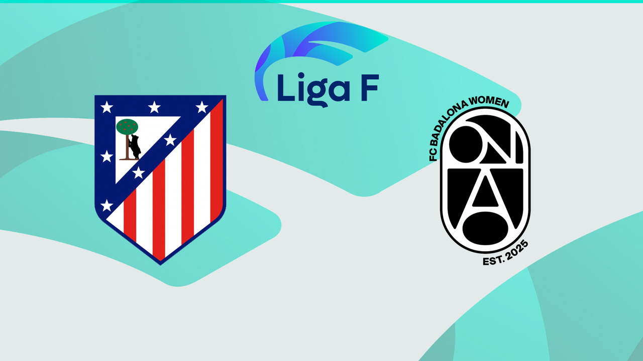 Atlético Madrid Femenino vs Badalona Women poster Atlético Madrid Femenino vs Badalona Women poster