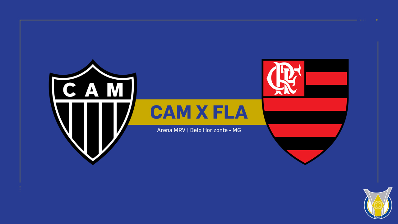 Atlético Mineiro vs Flamengo poster