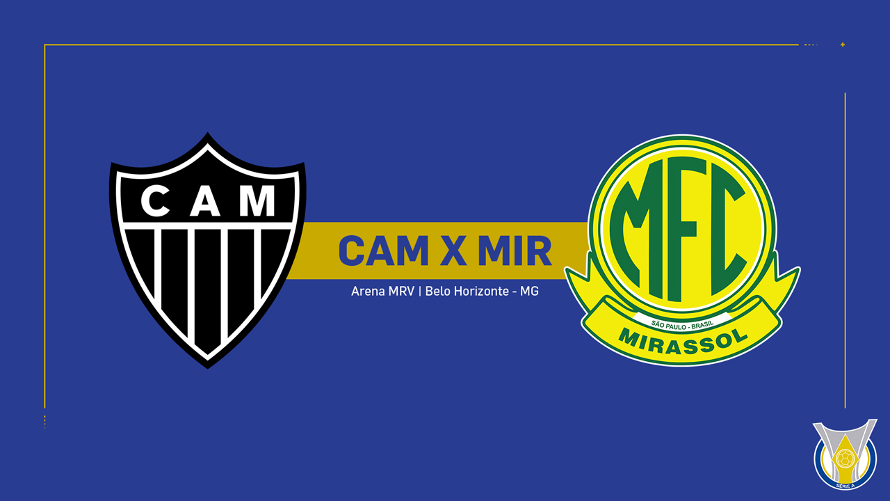 Atlético Mineiro vs Mirassol poster Atlético Mineiro vs Mirassol poster