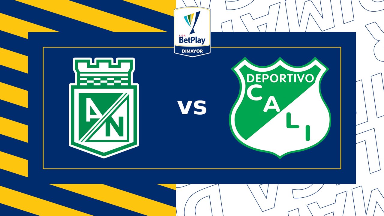 Atlético Nacional vs Deportivo Cali poster