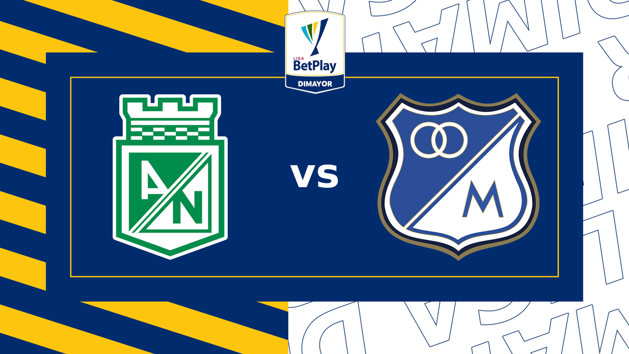 Atlético Nacional vs Millonarios poster Atlético Nacional vs Millonarios poster