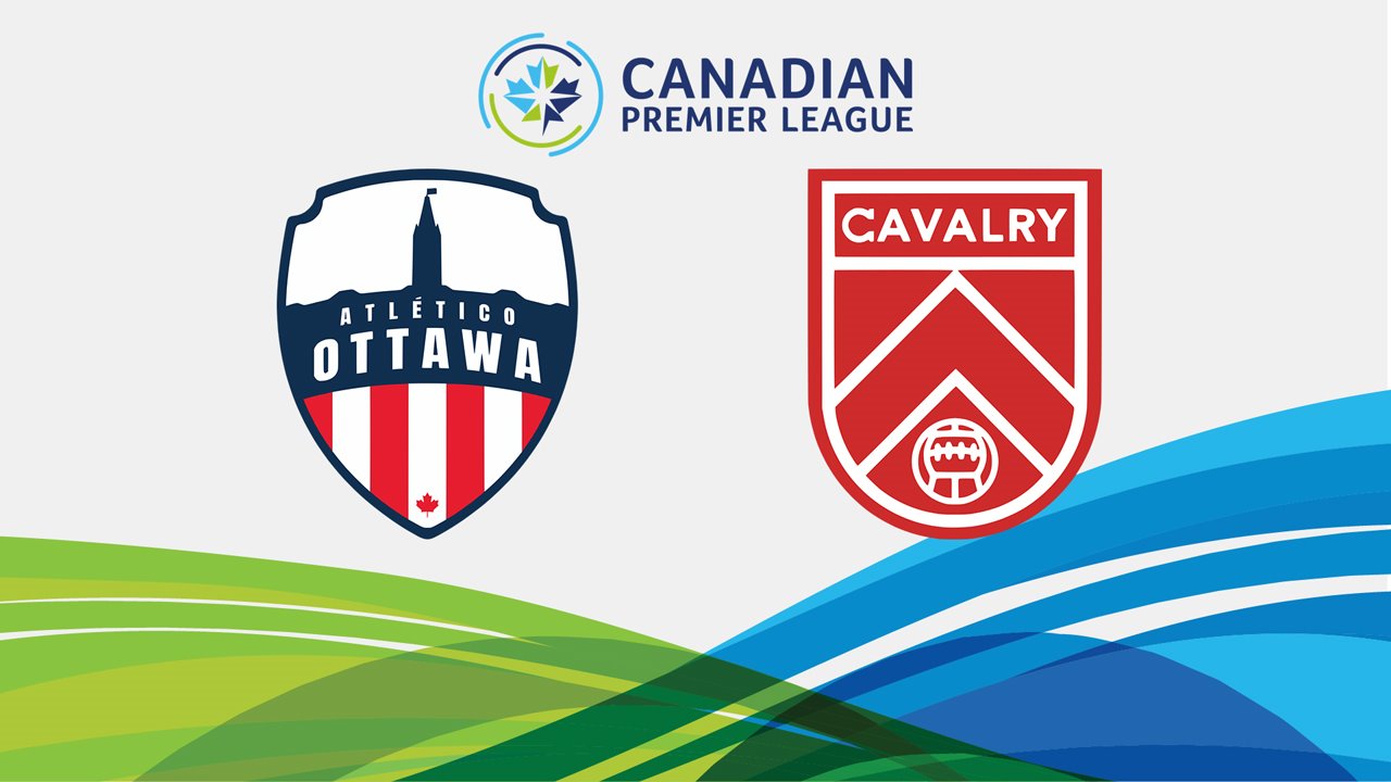 Atlético Ottawa vs Cavalry poster Atlético Ottawa vs Cavalry poster