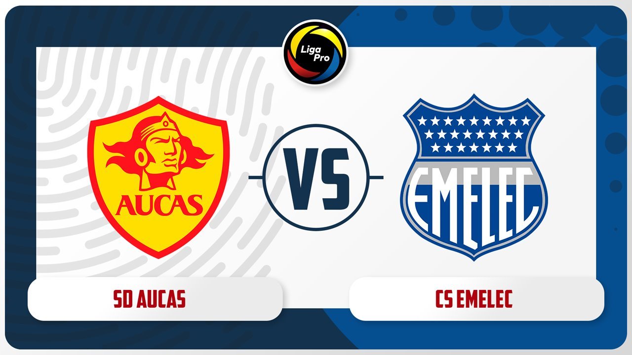 Aucas vs Emelec poster