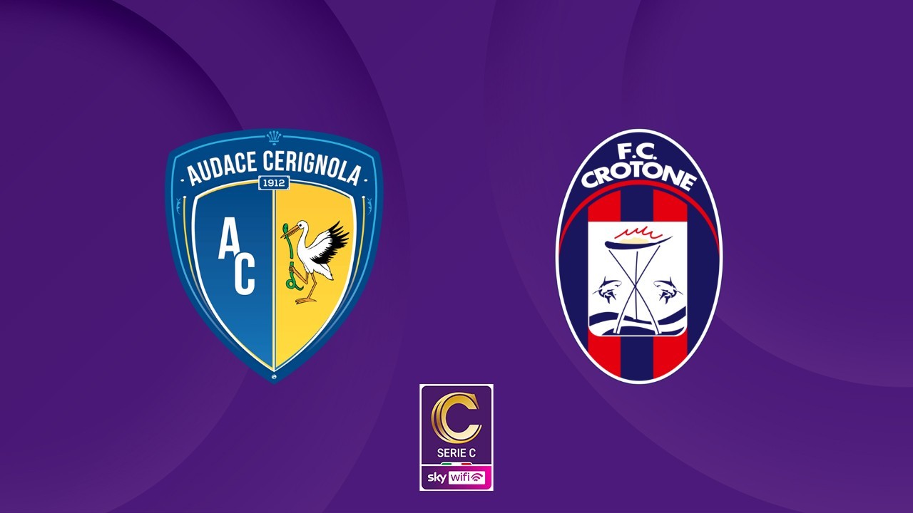 Audace Cerignola vs Crotone poster Audace Cerignola vs Crotone poster
