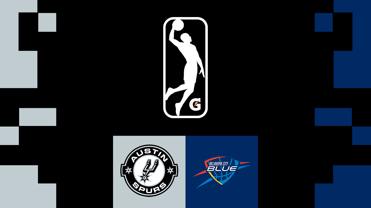 Austin Spurs vs Oklahoma City Blue poster