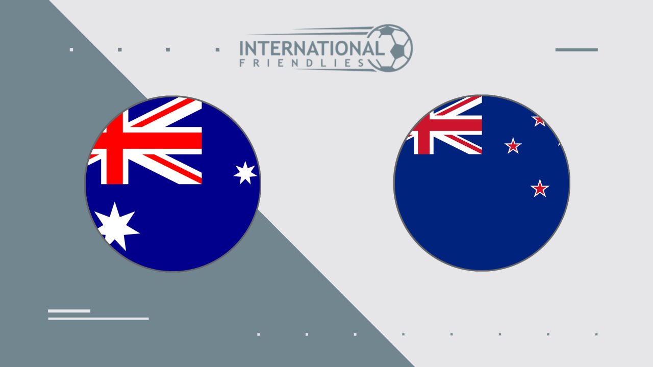 Australia vs New Zealand poster