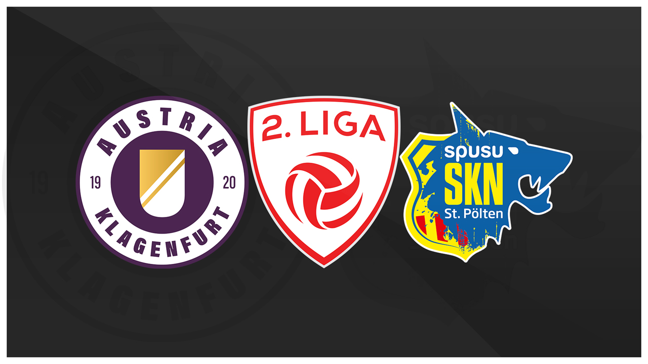 Austria Klagenfurt vs SKN St. Polten poster