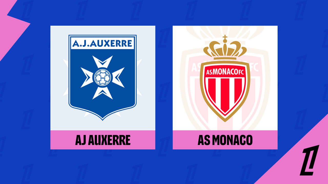 Auxerre vs Monaco poster
