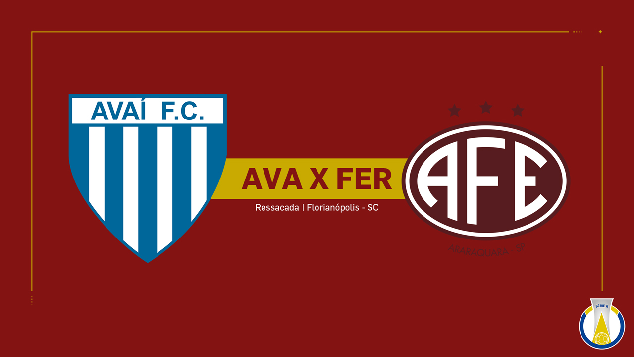 Avaí vs Ferroviária poster