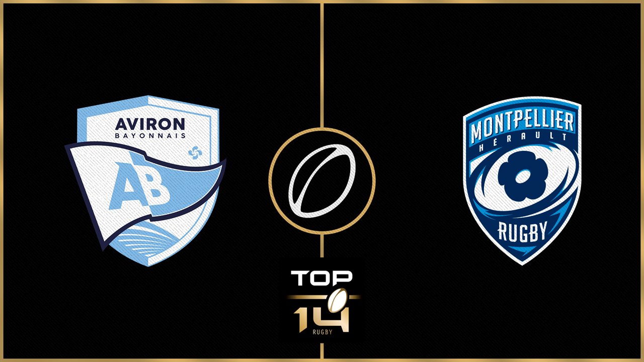 Aviron Bayonnais vs Montpellier Hérault Rugby poster
