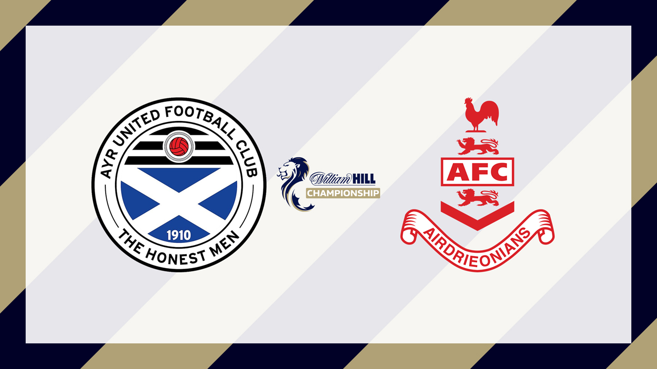 Ayr United vs Airdrieonians poster Ayr United vs Airdrieonians poster