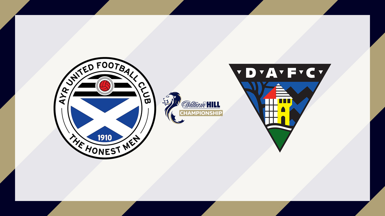 Ayr United vs Dunfermline Athletic poster
