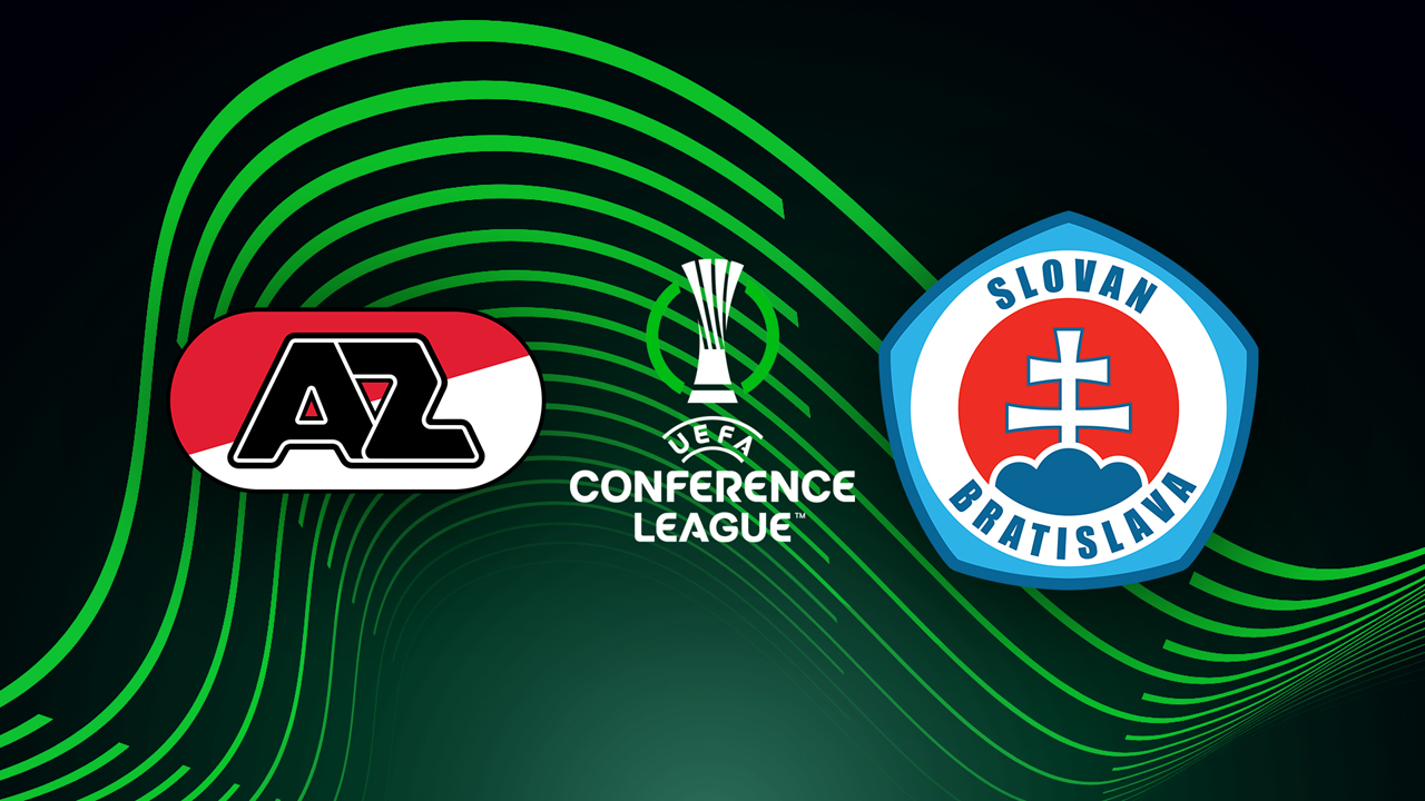 AZ Alkmaar vs Slovan Bratislava poster